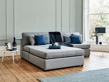 The Ablington 2 Modules Sofa Bed + Ottoman