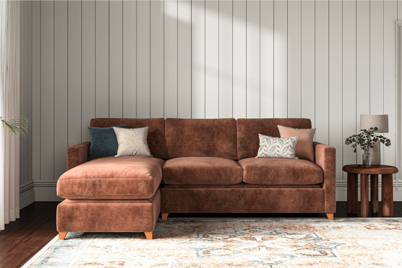 The Foxham Chaise Storage Sofa Bed