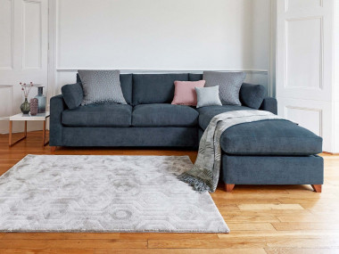 The Ashwell 5 Seater Right Chaise Storage Sofa