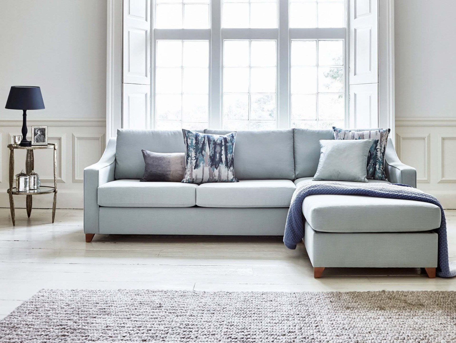 The Bermerton 5 Seater Right Chaise Storage Sofa Bed