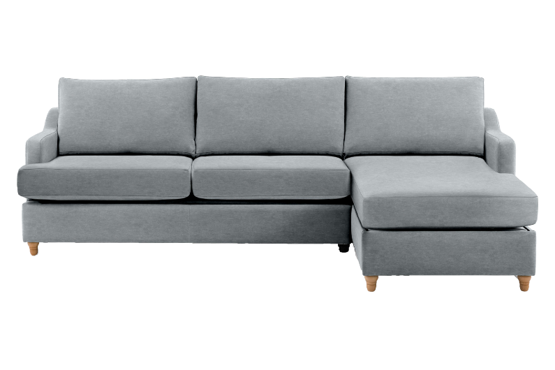 The Atworth 5 Seater Right Chaise Storage Sofa Bed