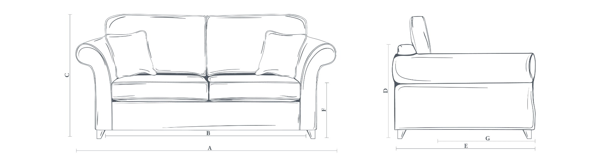 The Langridge Sofa 3 Seater