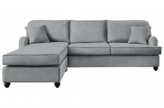 The Downton 4 Seater Left Chaise Storage Sofa Bed