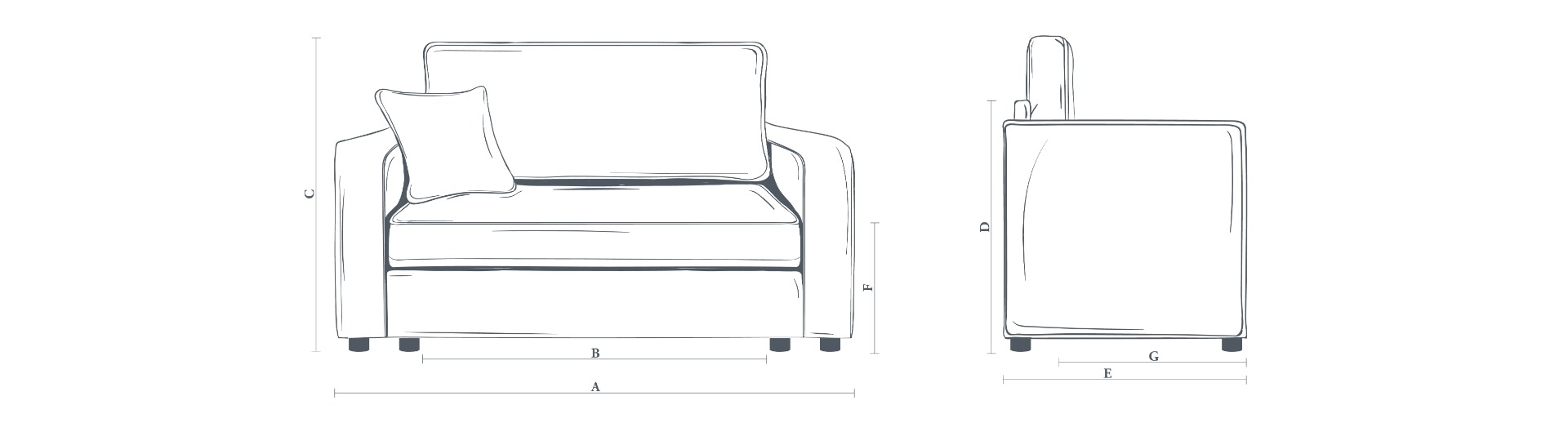 The Westbury 1 Module Sofa