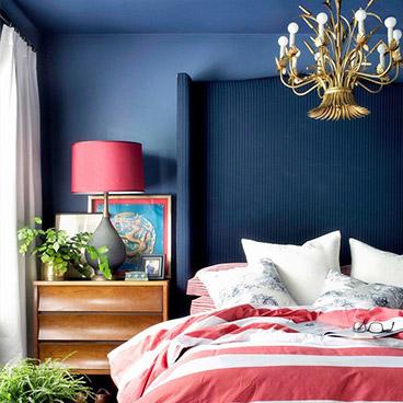 Red, white & blue: decorating in Union Jack colours