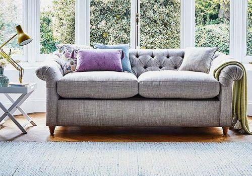 Clever colour pairings to brighten up a neutral sofa