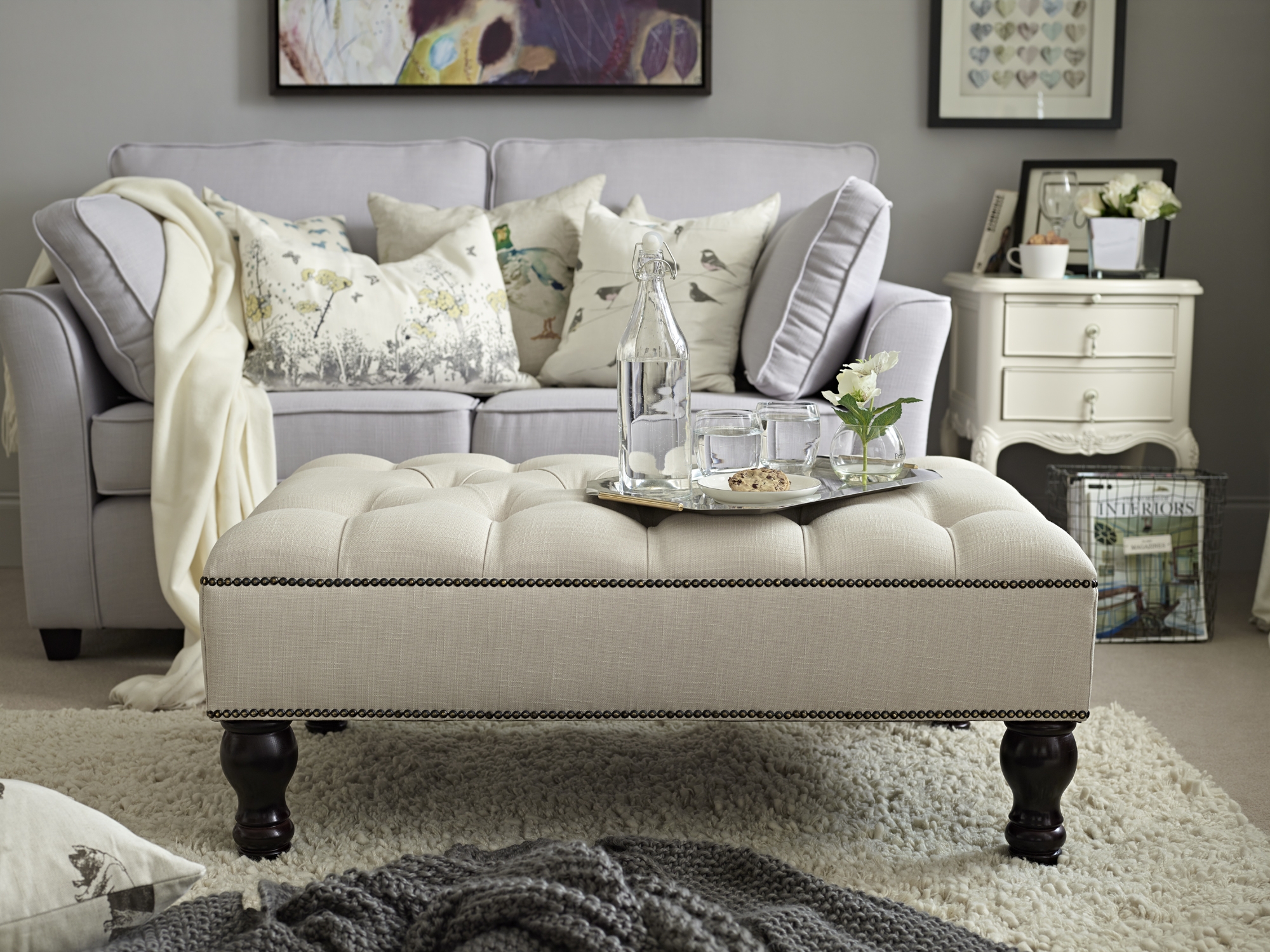 48 hour exclusive offer on our new footstools, ottomans & blanket boxes!