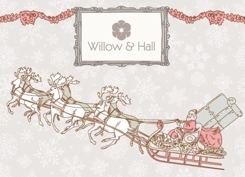 Merry Christmas from Willow & Hall!